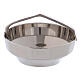 Silver-plated brass incense bowl with handle 3 in s1