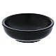 Incense bowl in black soapstone 10 cm s1