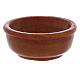 Incense bowl in amber soapstone 6.5 cm s1