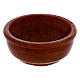 Incense bowl in amber soapstone 6.5 cm s2