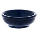 Incense bowl in cobalt blue soapstone 3 in s1