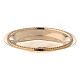 Candle holder plate in gold plated brass with satin finish 3 in s3
