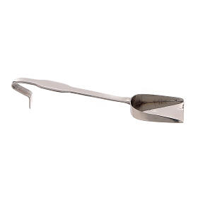 Nickel-plated brass host spoon 12.5 cm