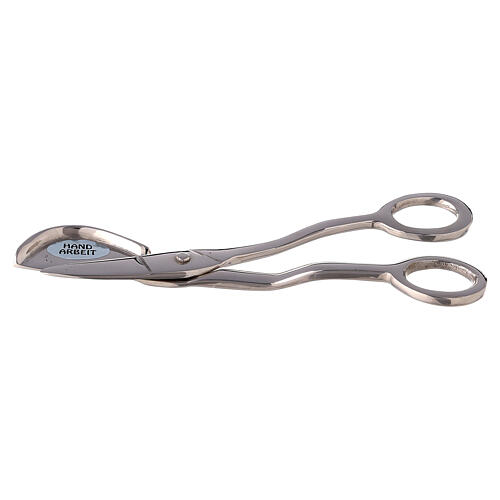 Candle scissors, nickel-plated brass, 15 cm 1