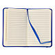 Agenda de poche avec monogramme marial bleu 10x15 cm s2