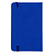 Agenda de bolso azul com monograma mariano 10x15 cm s3