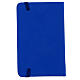 Agenda de bolso azul com Maria e terço 10x15 cm s3
