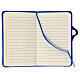 Pocket diary blue Maria rosary 10x15 s2