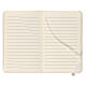 White pocket diary with Tau 10x15 cm s2