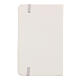 White pocket diary with Tau 10x15 cm s3