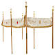 Baldacchini processionale Calice Agnello JHS 160x250 cm s4