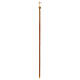 Wooden processional canopy pole h 220 cm s2
