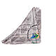 Foulard logo ufficiale Giubileo 2025 110x50 cm stampa porta santa s4