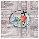 Official Jubilee 2025 scarf with logo 120x60 cm with Holy Door print s2