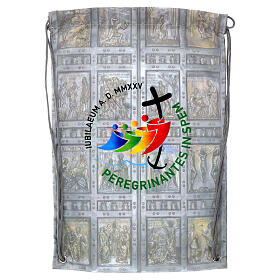 Official Jubilee logo drawstring bag 45x30 cm Rome 2025 Holy Door