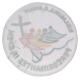 Adhesive patch with 2025 Jubilee official logo, 4 in diameter s2