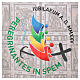 Bandeira Porta Santa logótipo oficial Jubileu 2025 70x100 cm s2