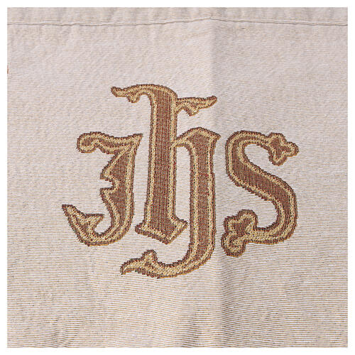 Prozessionsbaldachin mit Goldfransen aus Canottiglia, 140 x 160 cm – bestickt, ohne Stangen 6