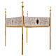 Processional canopy with cannetille fringe, 55x63 in s7