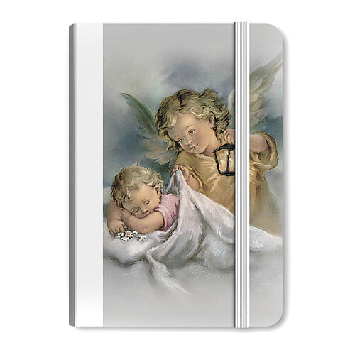 Angel with lantern pocket notebook 1