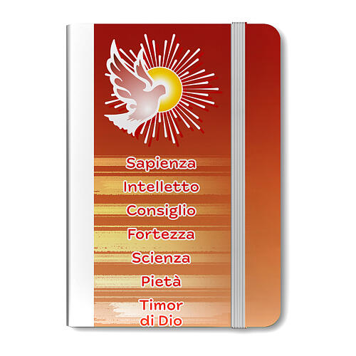 Pocket notebook with gifts of the Holy Spirit 1