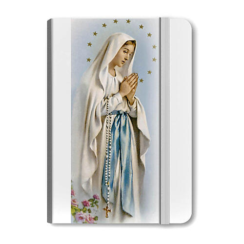 Taccuino Madonna di Lourdes tascabile 1