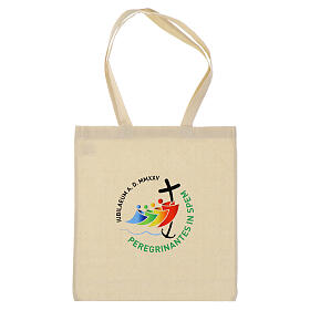 Natural fabric bag with 2025 Jubilee official logo