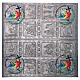 Foulard with Holy Door and 2025 Jubilee official logo, 45x45 in s1