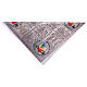 Foulard Jubilé 2025 110x110 cm logo officiel Porte Sainte s3