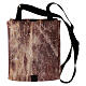 Brown handbag with 2025 Jubilee official logo in LATIN, 8x11 in s3