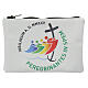 White purse, 2025 Jubilee official logo, LATIN, 7x8 in s3