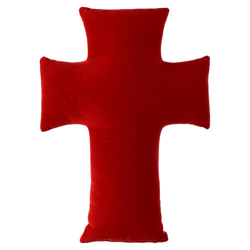 Padded cross with Carlo Acutis photo, 18x14 in 4