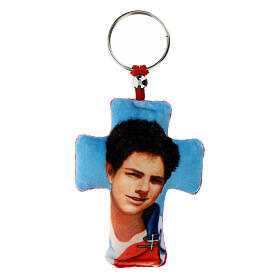 Key ring with Carlo Acutis' portrait, 4x2 in