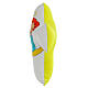 Croce morbida Angelo Custode 30x20 cm s2