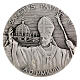 Paul VI alloy coin with silver finish 6 cm s1