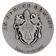 Paul VI alloy coin with silver finish 6 cm s3