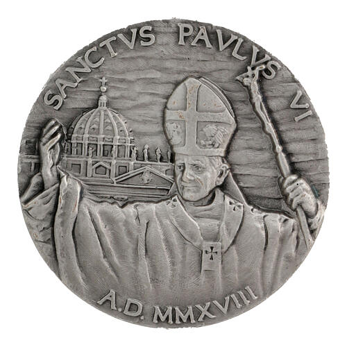 Paul VI silver alloy coin 4 cm 1