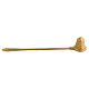 Golden brass candle snuffer 20 cm s1