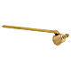 Spegnicandela ottone dorato 30 cm s2