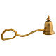 Octagonal golden brass candle extinguisher, 5.5 in s1
