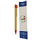 Jubilee eco-friendly pen, red details, Monastery of the Poor Clare Nuns of Albano Laziale s2