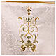 Damask processional canopy with Eucharist embroidery, 50x67 in s5