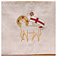 Baldacchino processionale damasco eucarestia 130x170 s8