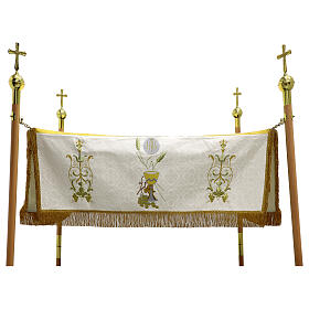 Eucharistic damask processional canopy 130x170