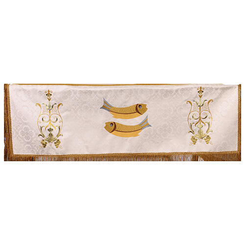 Eucharistic damask processional canopy 130x170 14