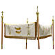 Eucharistic damask processional canopy 130x170 s13