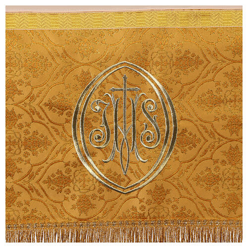 Baldacchino processionale IHS eucarestia 130x170 3