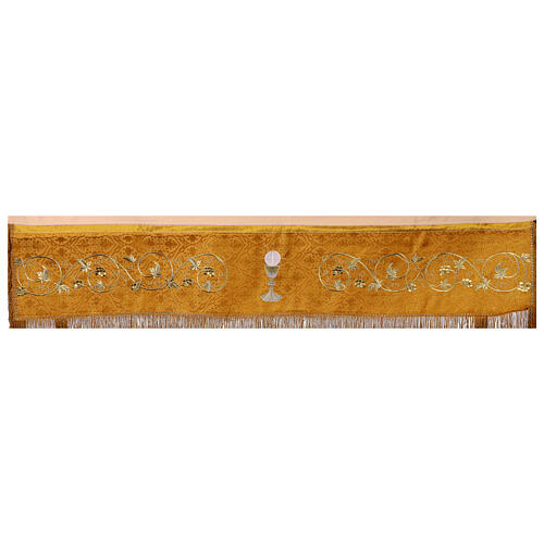 Baldacchino processionale IHS eucarestia 130x170 5
