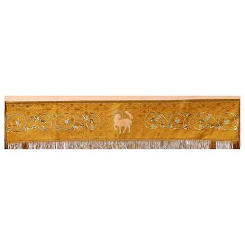 Baldacchino processionale IHS eucarestia 130x170 8