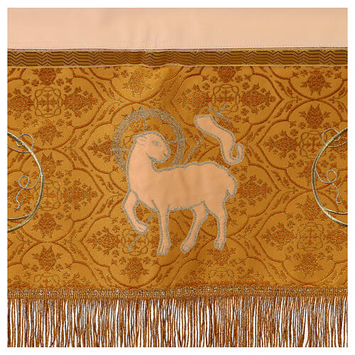 Baldacchino processionale IHS eucarestia 130x170 9